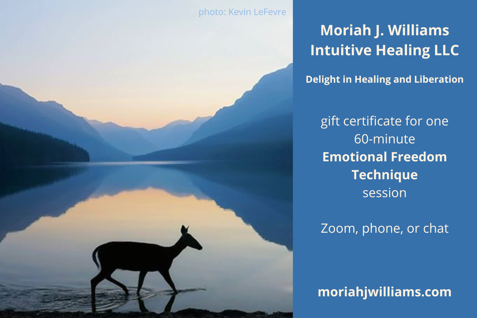EFT gift certificate