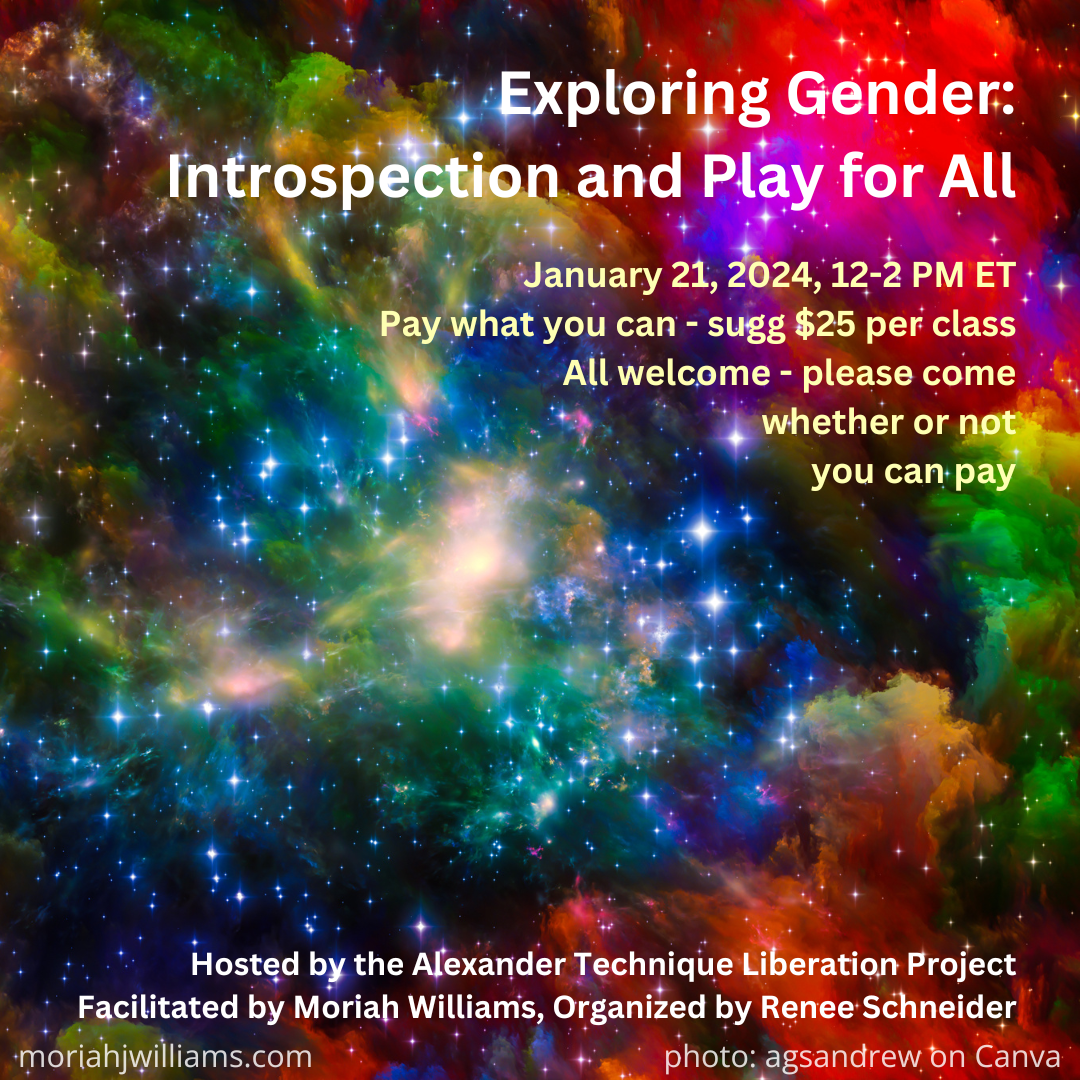 Exploring Gender event poster